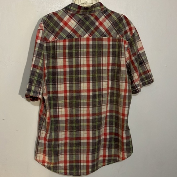 Sunday Work Clothes NYC XL plaid shirt - Picture 3 of 5